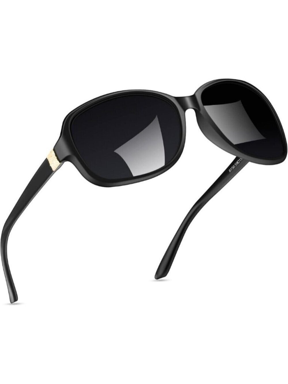 SIPHEW Polarized  Sunglasses Womens, Classic Square Sun Glasses for womenClassic